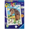 Ravensburger CreArt Schilderen op Nummer - Paard en Poesje