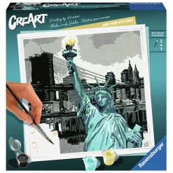 Ravensburger CreArt Schilderen op Nummer - New York City