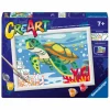 Ravensburger CreArt Schilderen op Nummer - Schildpad