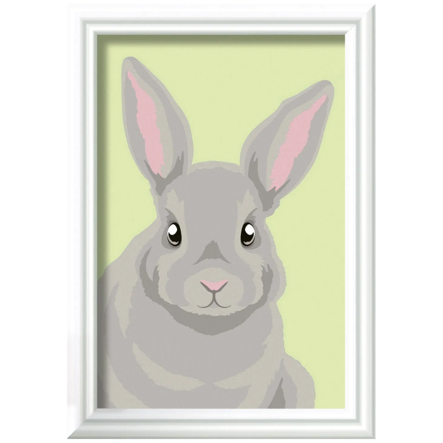 Ravensburger CreArt Schilderen op Nummer - Grijze Konijn