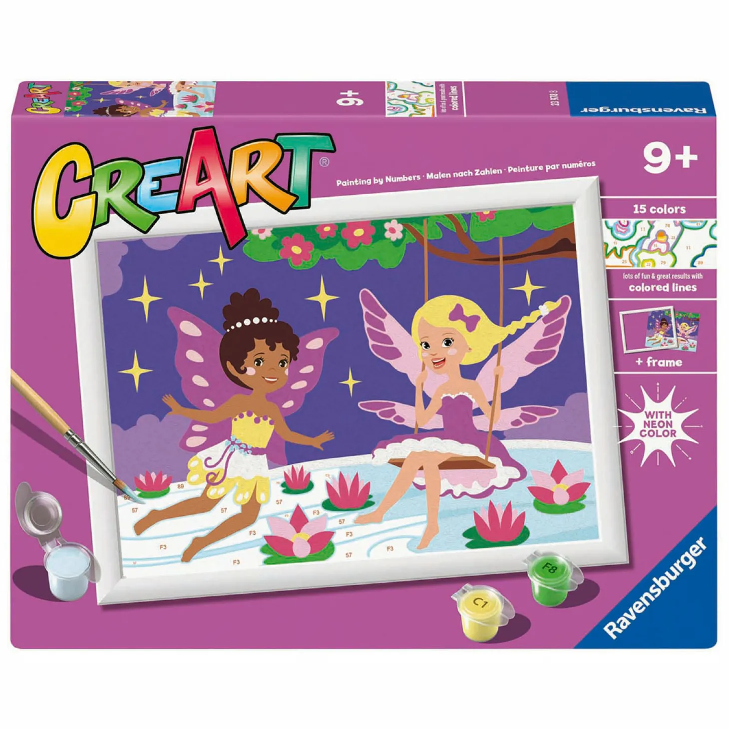 Ravensburger CreArt Schilderen op Nummer - Fee