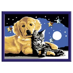 Ravensburger CreArt Schilderen op Nummer - Sterrenkijkende Zoetheid