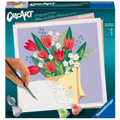 Ravensburger CreArt Schilderen op Nummer - Tulpen Boeket