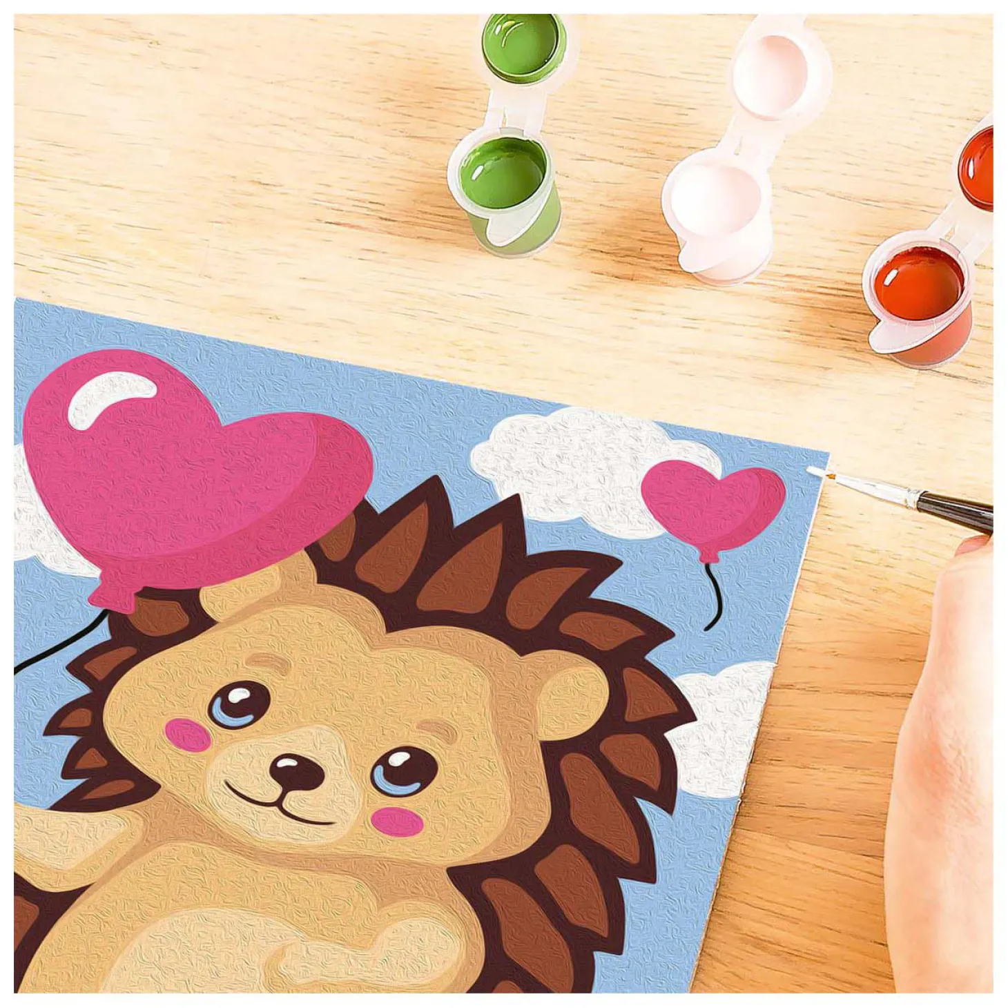 Ravensburger CreArt Schilderen op Nummer - Egel