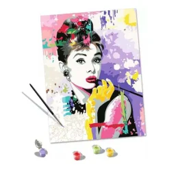 Ravensburger CreArt Schilderen op Nummer - Audrey Hepburn