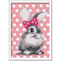 Ravensburger CreArt Schilderen op Nummer - Konijn met Glitters