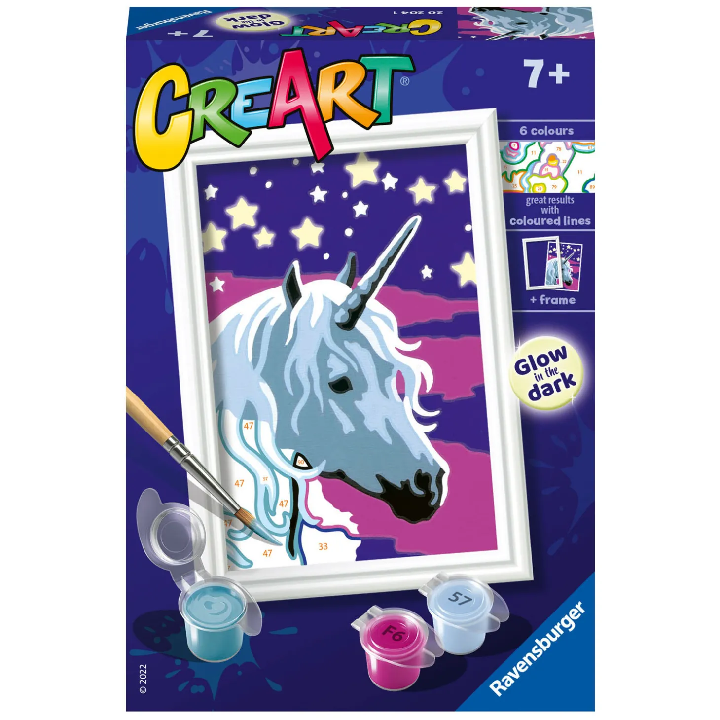 Ravensburger CreArt Schilderen op Nummer - Eenhoorn Dromen