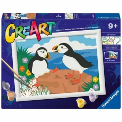 Ravensburger CreArt Schilderen op Nummer - Papegaai Duikers