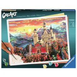 Ravensburger CreArt Schilderen op Nummer - Fairytale Castle