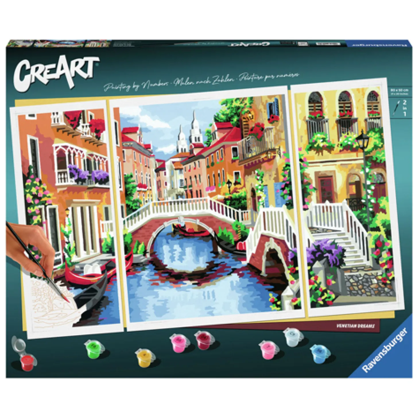 Ravensburger CreArt Schilderen op Nummer - Venetian Dreams