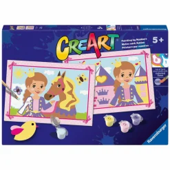 Ravensburger CreArt Schilderen op Nummer - Kleine Prinsessen