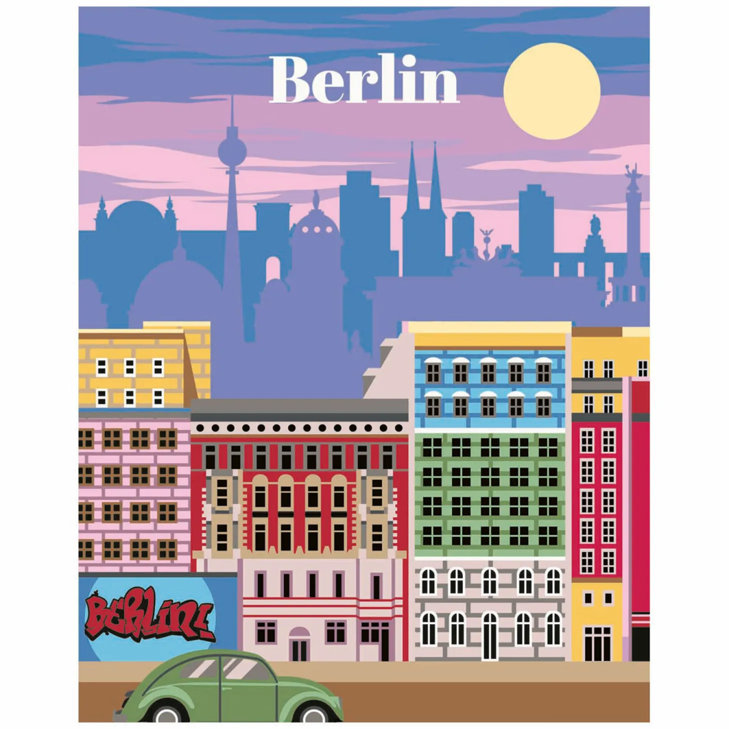 Ravensburger CreArt Schilderen op Nummer - Berlijn