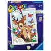 Ravensburger CreArt Schilderen op Nummer - Vrolijke Herten
