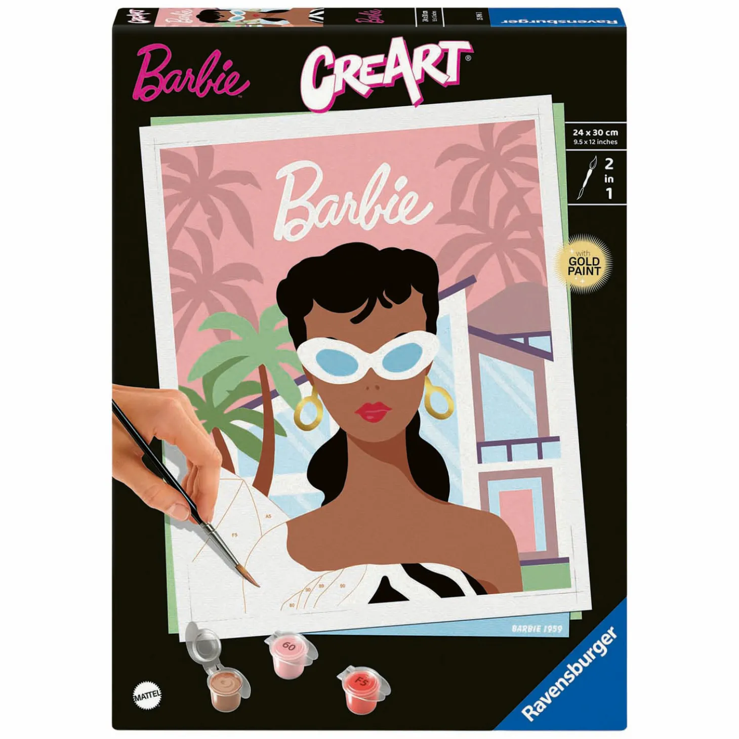 Ravensburger CreArt Schilderen op Nummer - Barbie