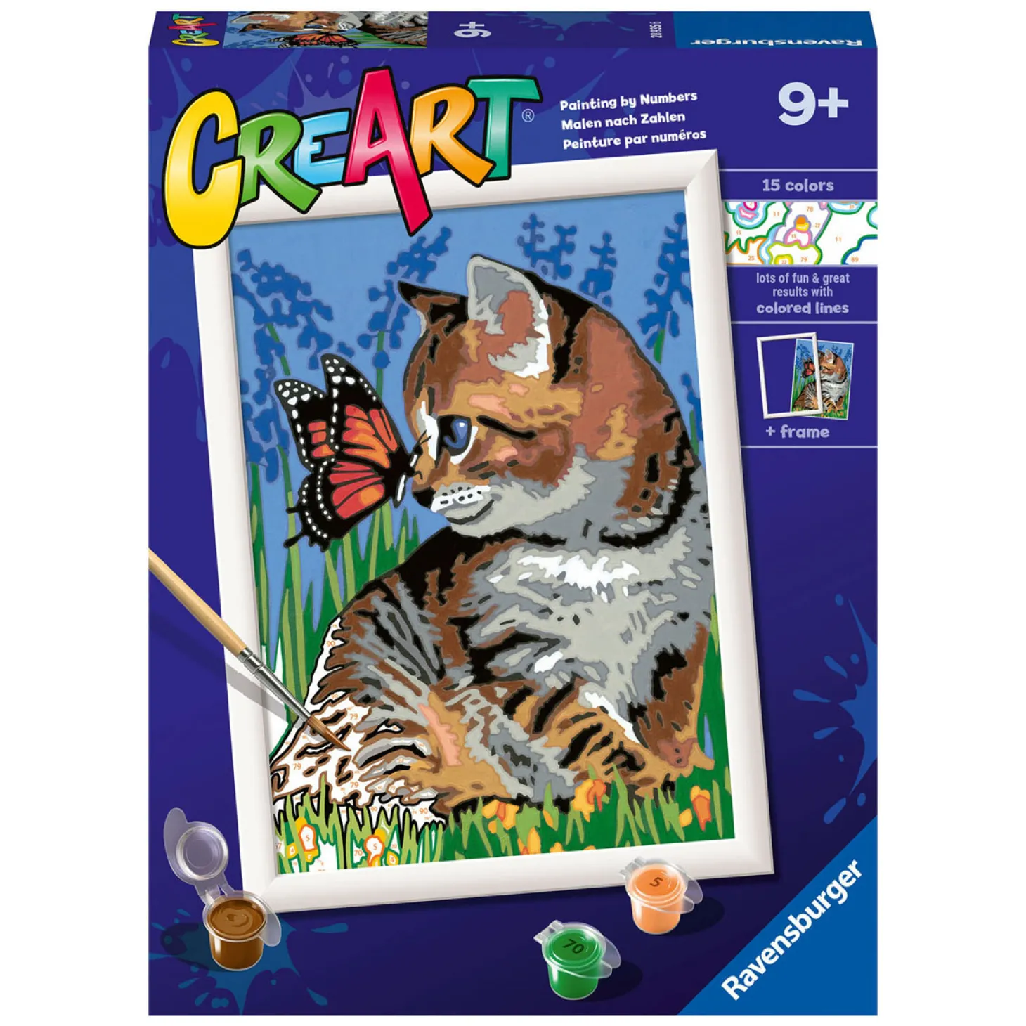 Ravensburger CreArt Schilderen op Nummer - Beste Vrienden