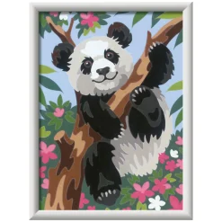 Ravensburger CreArt Schilderen op Nummer - Speelse Panda