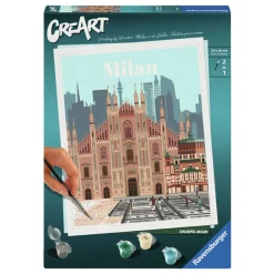 Ravensburger CreArt Schilderen op Nummer - Colorful Milan