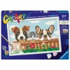 Ravensburger CreArt Schilderen op Nummer - Kat en Honden