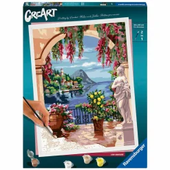 Ravensburger CreArt Schilderen op Nummer - Lago Maggiore