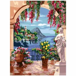Ravensburger CreArt Schilderen op Nummer - Lago Maggiore