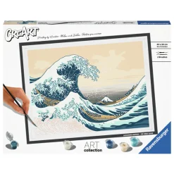 Ravensburger CreArt Schilderen op Nummer - Hoksusai: The Great Wave