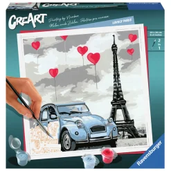 Ravensburger CreArt Schilderen op Nummer - Paris