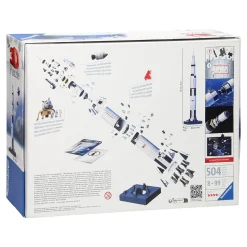Ravensburger 3D Puzzel Apollo Saturn V, 440st.