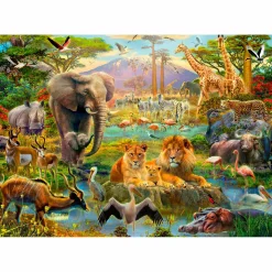 Ravensburger Dieren van de Savanne Puzzel, 200st. XXL