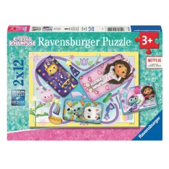 Ravensburger Gabby's Poppenhuis Legpuzzel, 2x12st.