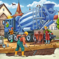 Ravensburger Grote Bouwvoertuigen, 3x49st.