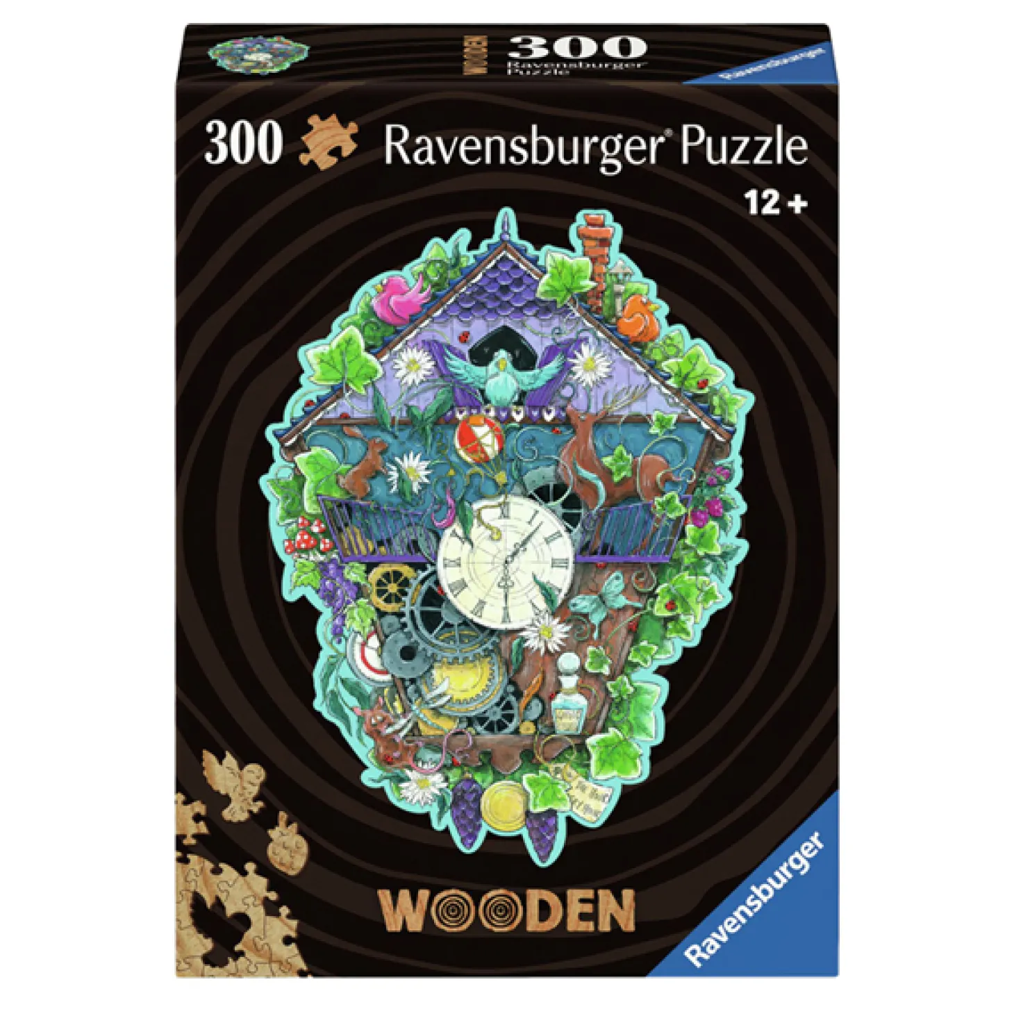 Ravensburger Houten Legpuzzel Cuckoo Clock, 300st.