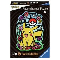 Ravensburger Houten Legpuzzel Pokémon Pikachu, 300st.