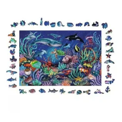 Ravensburger Houten Puzzel Onder de Zee, 500st.