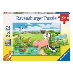Ravensburger Jonge Dieren op het Platteland, 2x12st.