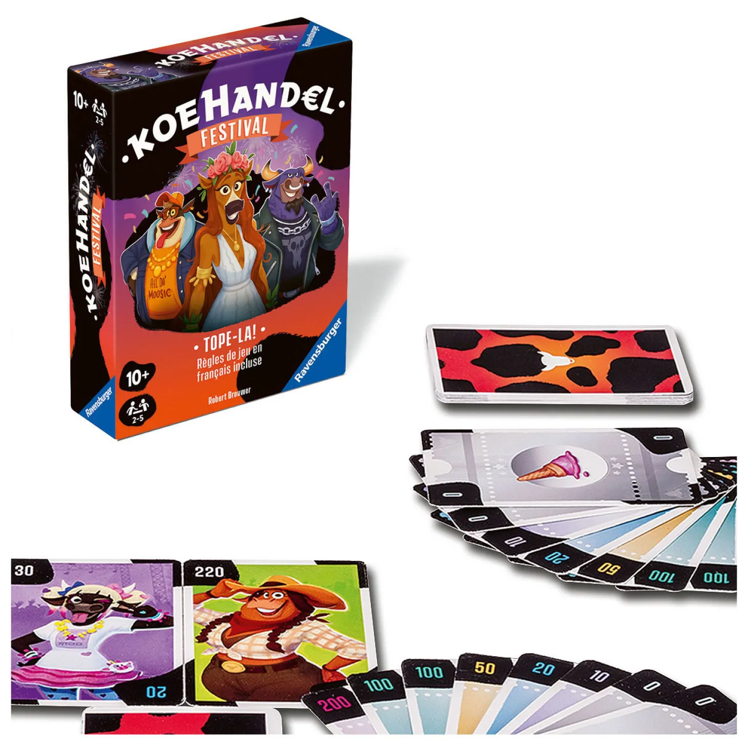 Ravensburger Koehandel Festival Kaartspel