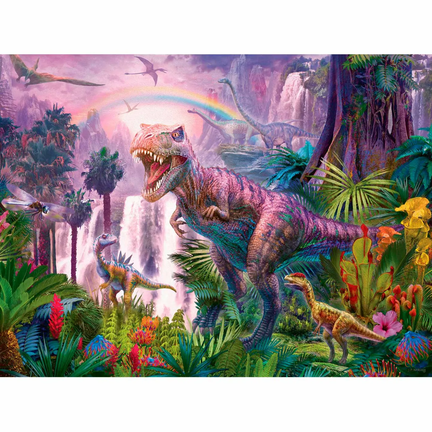Ravensburger Land van de Dinosauriers, 200st. XXL