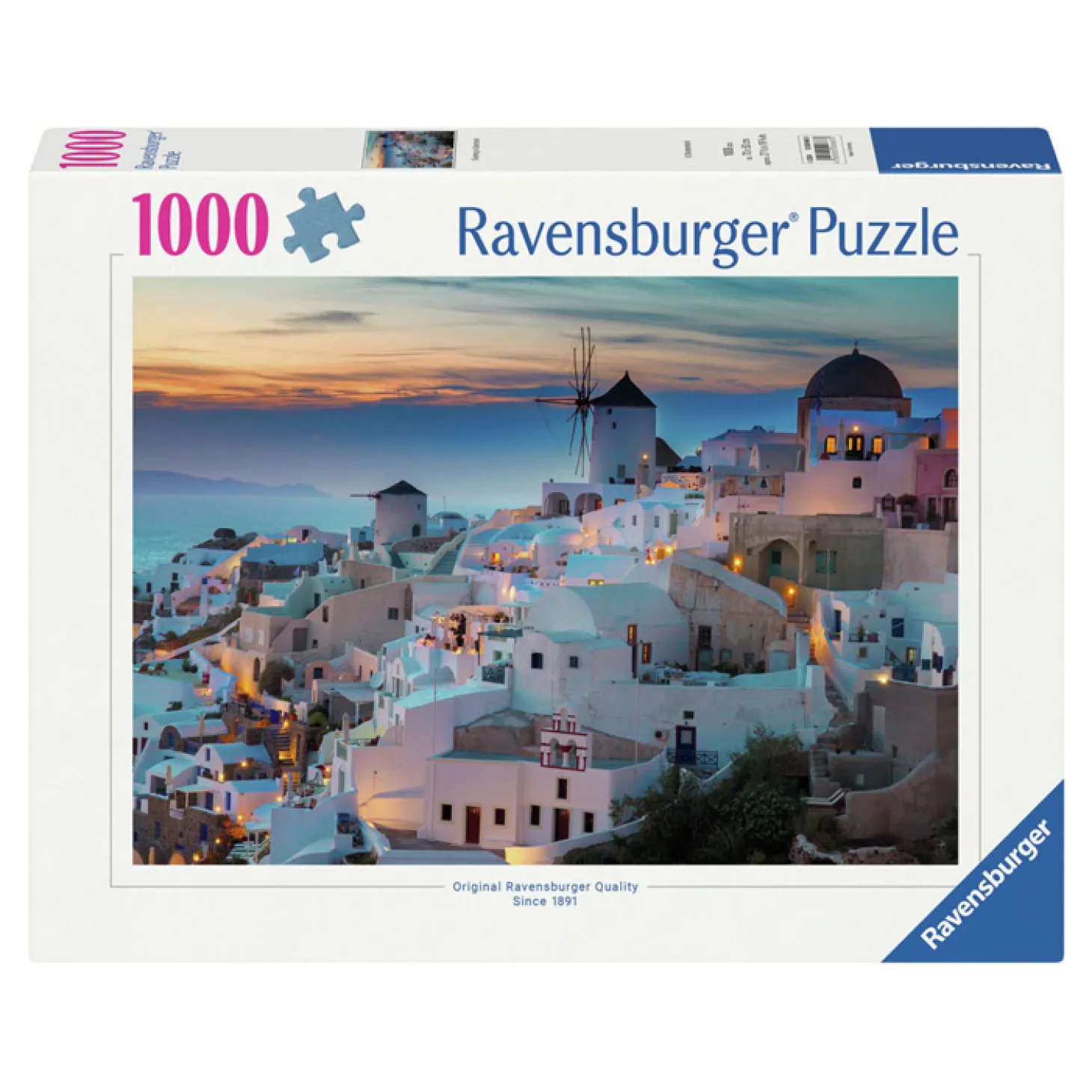 Ravensburger Legpuzzel Avond in Santorini, 1000st.