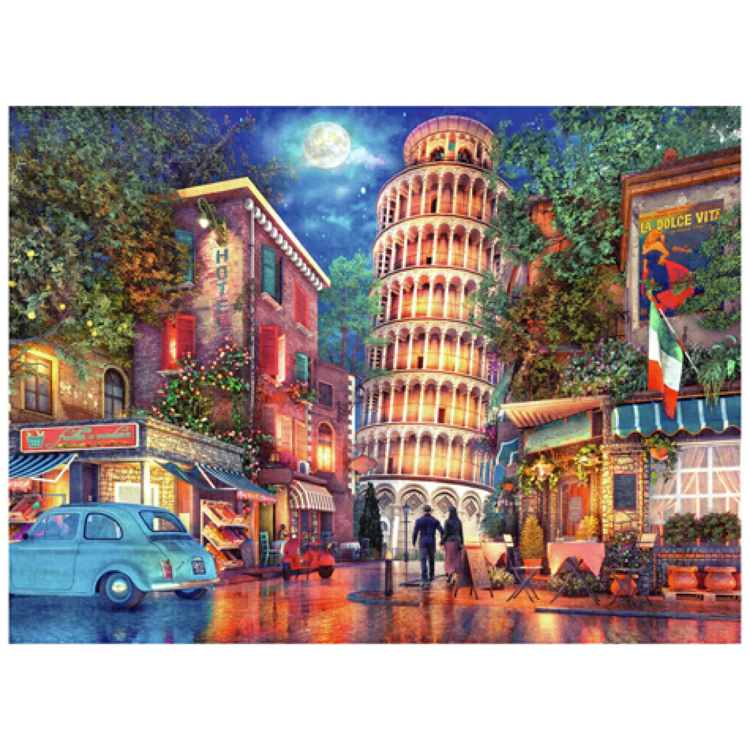 Ravensburger Legpuzzel Avond in Pisa, 500st.