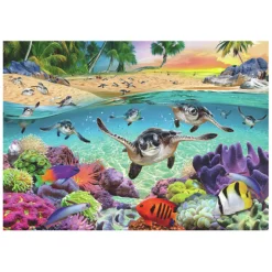 Ravensburger Legpuzzel Baby Zeeschildpadden, 500st.