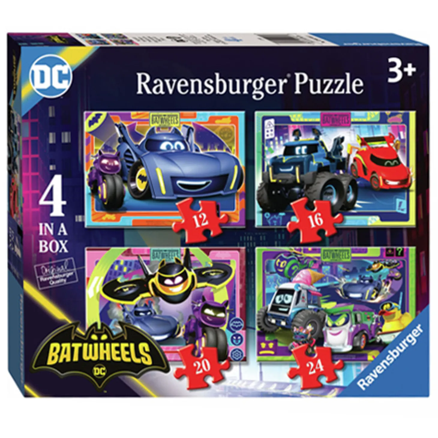 Ravensburger Legpuzzel Bathweels 4in1, 24st.