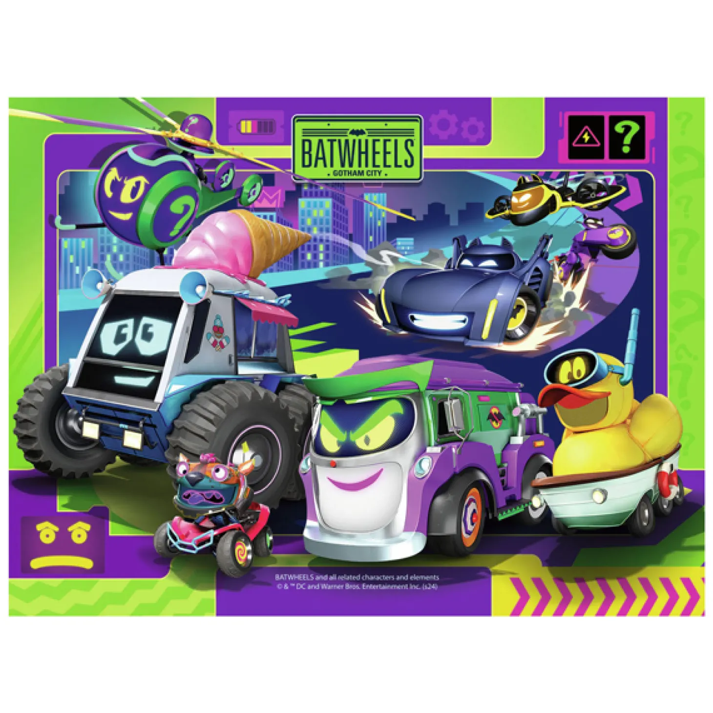 Ravensburger Legpuzzel Bathweels 4in1, 24st.