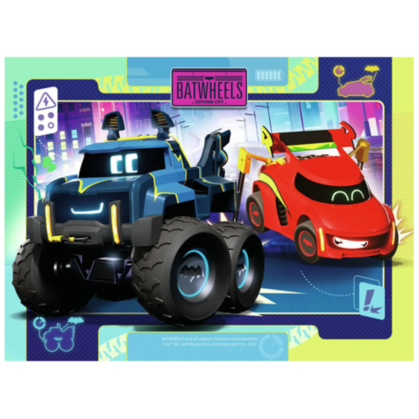 Ravensburger Legpuzzel Bathweels 4in1, 24st.