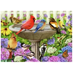 Ravensburger Legpuzzel Bij het Vogelbadje, 500st.