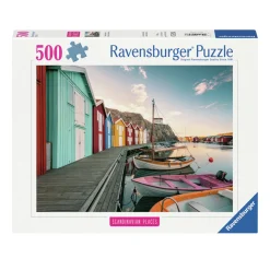 Ravensburger Legpuzzel Bootshauser in Smogen, Schweden, 500st.