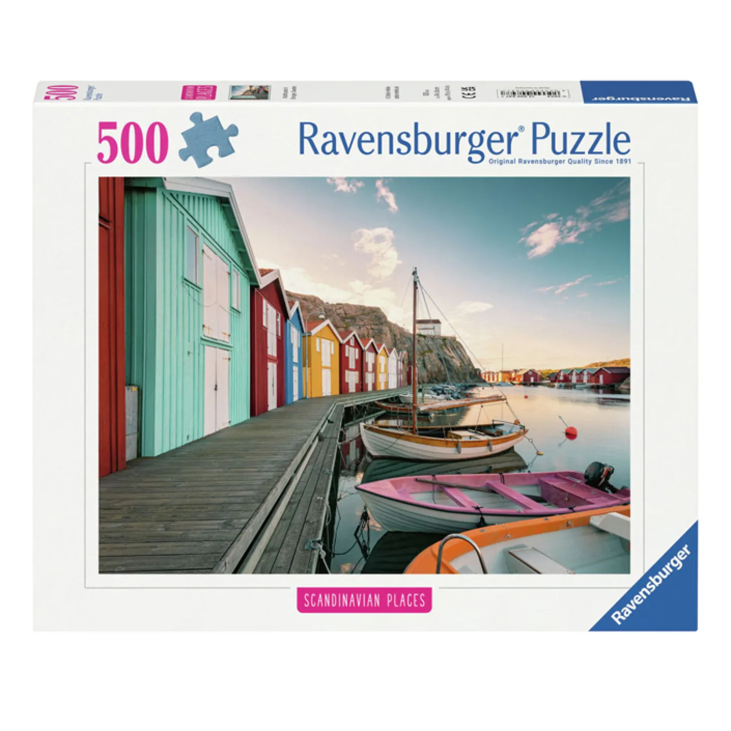 Ravensburger Legpuzzel Bootshauser in Smogen, Schweden, 500st.