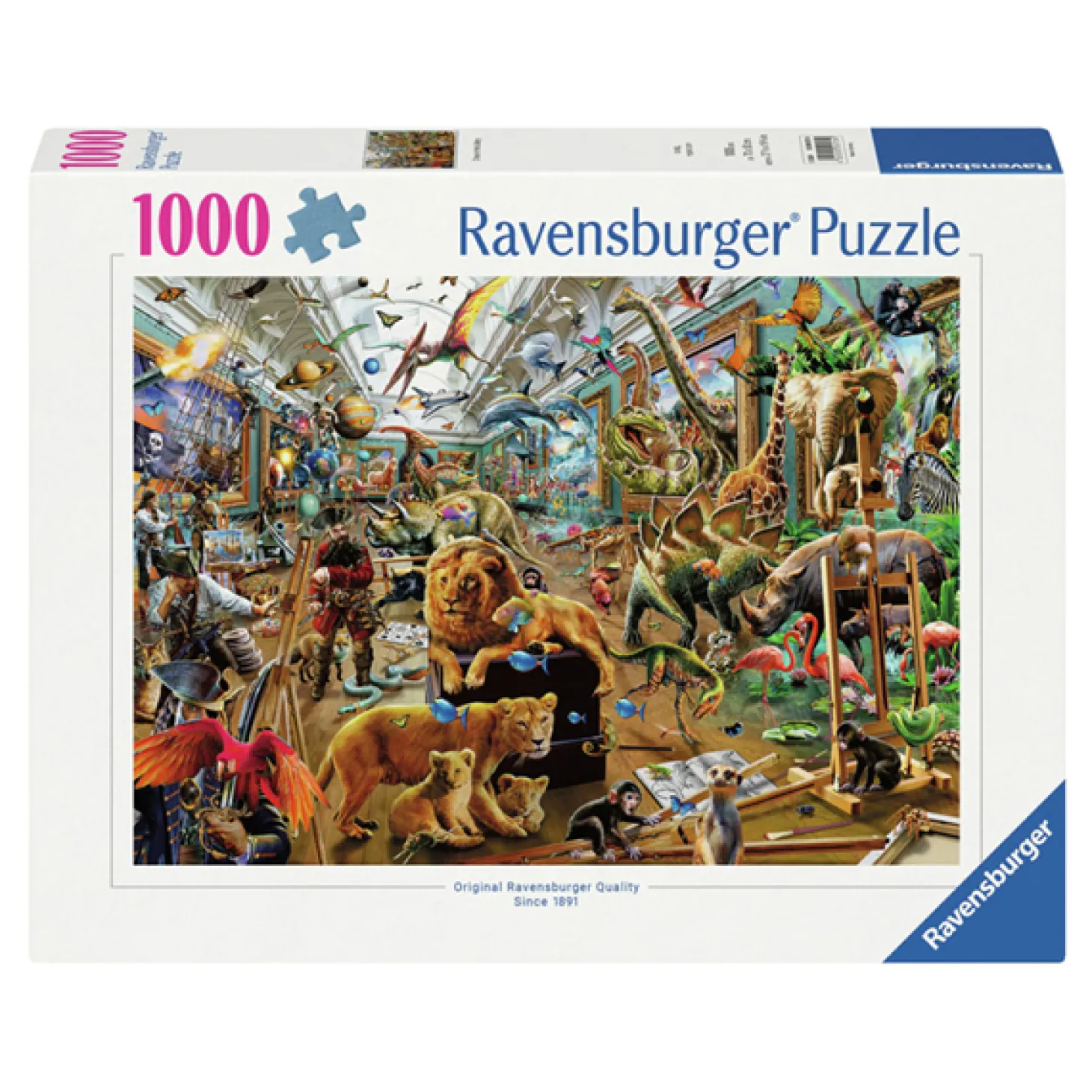 Ravensburger Legpuzzel Chaos In De Galerie, 1000st.