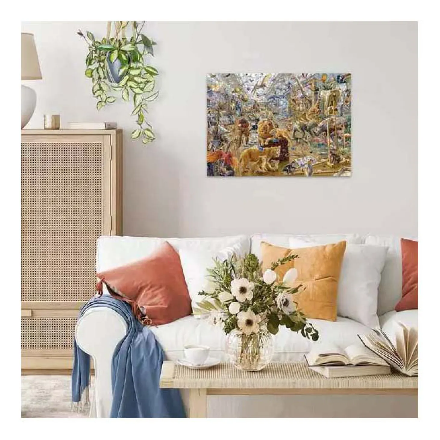 Ravensburger Legpuzzel Chaos In De Galerie, 1000st.