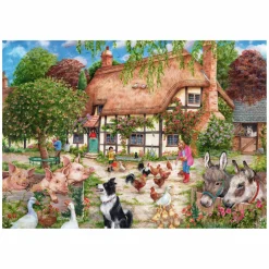 Ravensburger Legpuzzel Cottage Boerderij - 1000st.