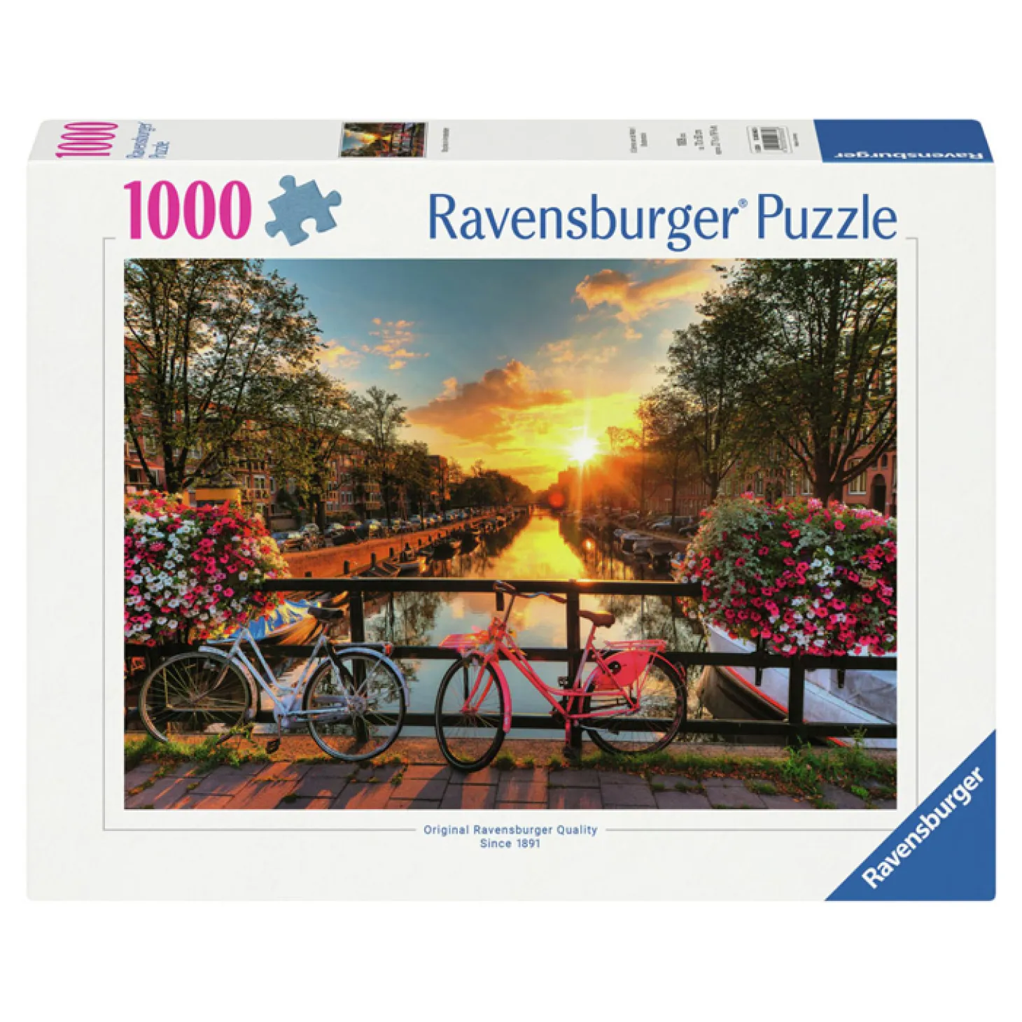 Ravensburger Legpuzzel Fietsen in Amsterdam, 1000st.