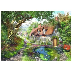 Ravensburger Legpuzzel Flower Hill Lane, 1000st.